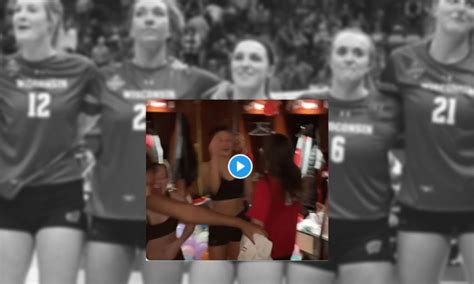 nebraska volleyball team leaked|Badgers volleyball photos, video leaked; police。